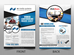 Flyer-Design von LAXMI DESIGNHUB für AV Media Systems | Design: #19956427