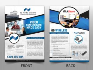 Flyer-Design von LAXMI DESIGNHUB für AV Media Systems | Design: #19956431