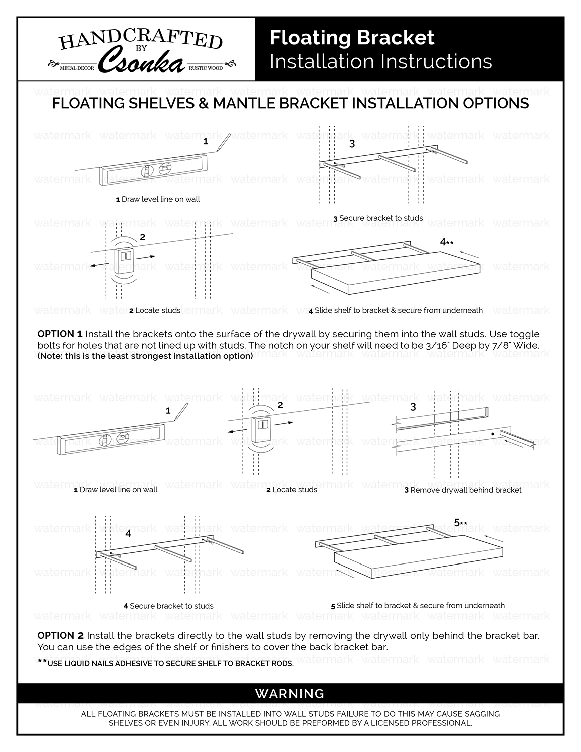 Graphic Design by Martin Alonso for Csonka’s Custom Rustics LLC | Design #19960323