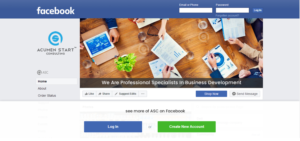 Design Facebook par harmi_199 pour Acumen Start Consulting | Design : #19947687
