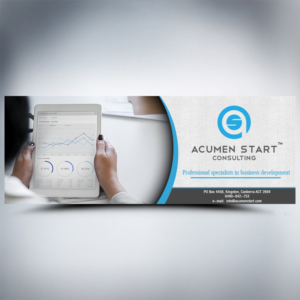 Design Facebook par cahkuli pour Acumen Start Consulting | Design : #19946377