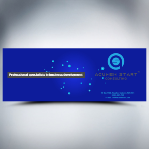 Design Facebook par cahkuli pour Acumen Start Consulting | Design : #19946812
