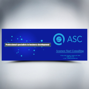 Design Facebook par cahkuli pour Acumen Start Consulting | Design : #19946814
