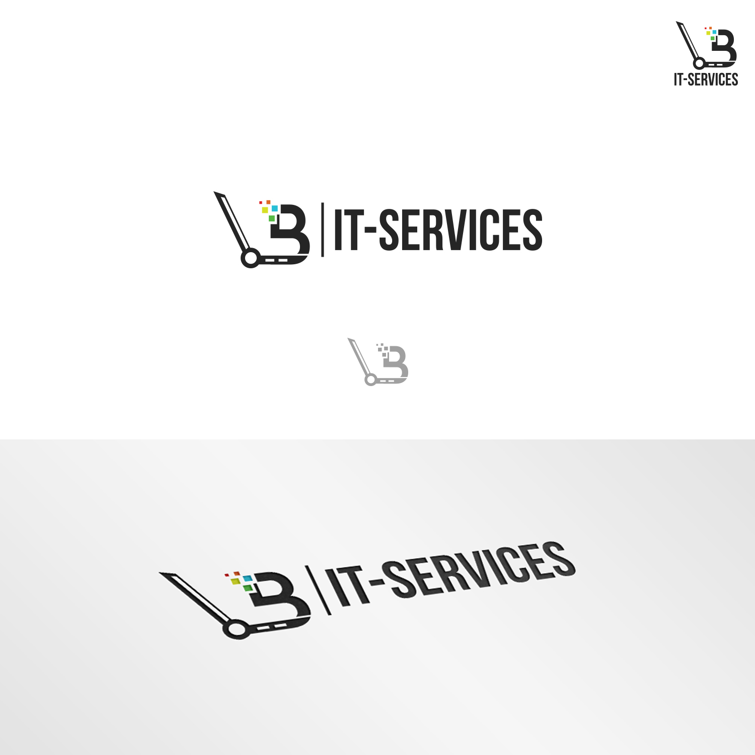 Logo Design by Patrick07 for Lukas Bergmann IT-Service | Design #19944810