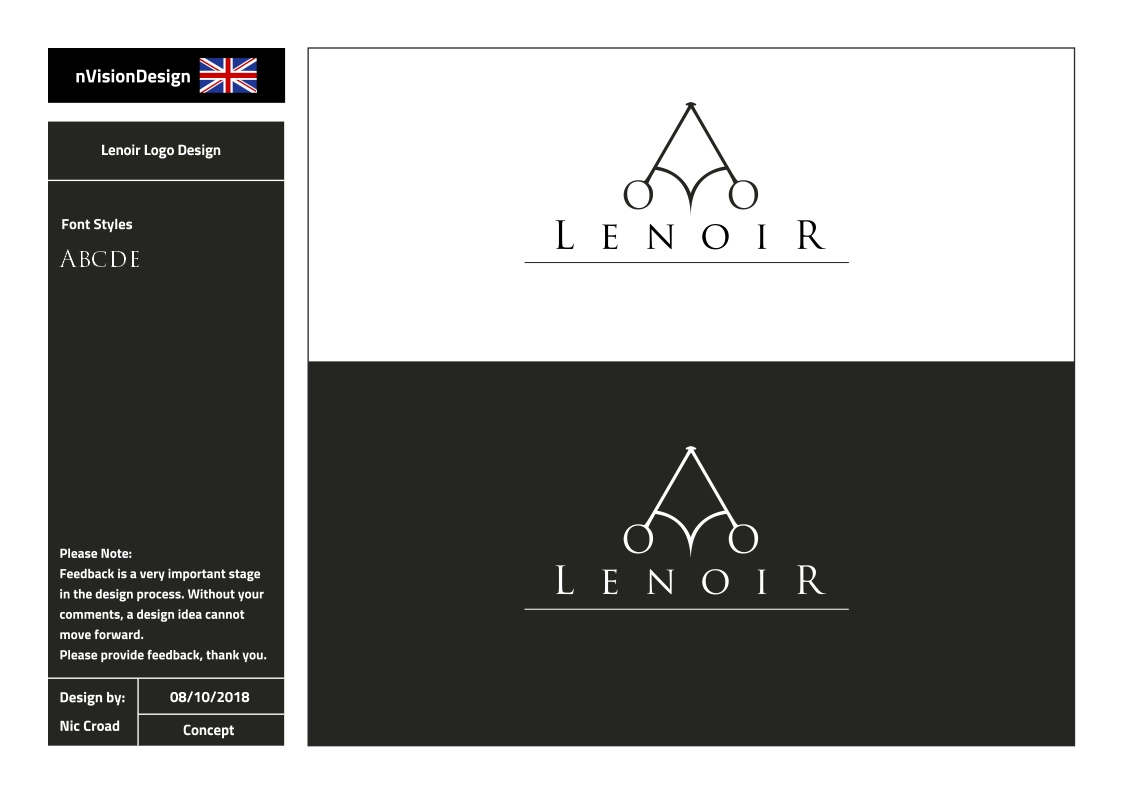 Logo-Design von nvisiondesign.co.uk für Lenoir Hasselt | Design #19946038