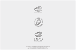 Duxbury Prime Oysters.  CCB 45 (this represents the location of the  bay where the oysters are farmed).  Duxbury, Massachusetts | Diseño de Logo por nusdofficial