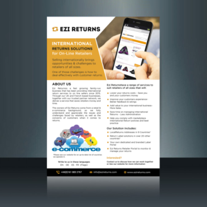 Diseño de Flyer por debdesign para Get Out Ltd | Diseño: #19948478