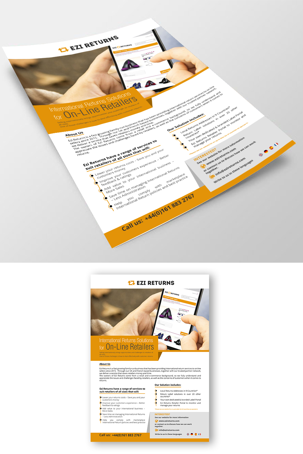Diseño de Flyer por debdesign para Get Out Ltd | Diseño #19951048