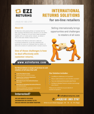 Diseño de Flyer por meet007 para Get Out Ltd | Diseño: #19947872