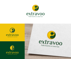 extravergine - l'olio buono a casa tua | Logo Design by VGB