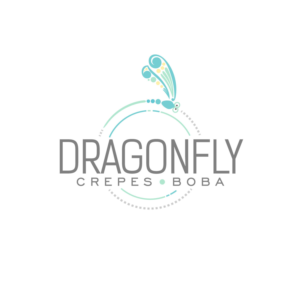 Dragonfly crepes*boba  | Logo Design by michellefrances