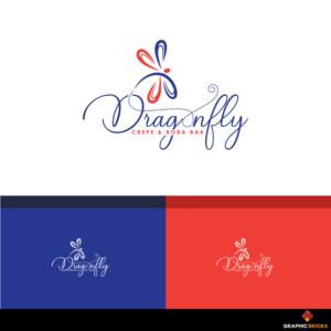 Dragonfly crepes*boba  | Logo-Design von Graphic Bricks