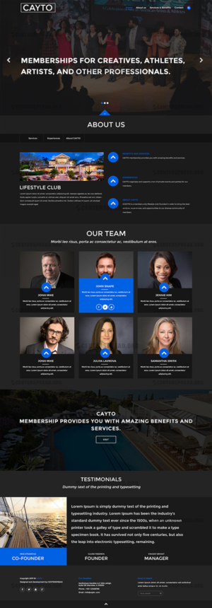 Web Design by CENTERSPREAD for this project | Design: #19955770