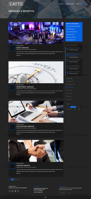 Web Design by CENTERSPREAD for this project | Design: #19955773