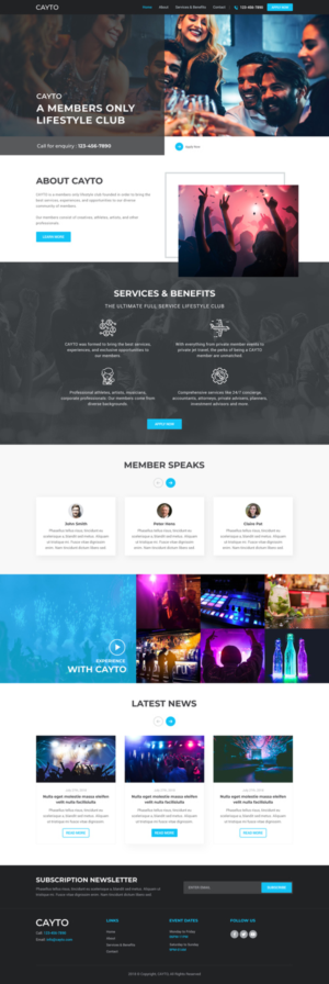 Web Design by Hashim Creetto for this project | Design: #19953785
