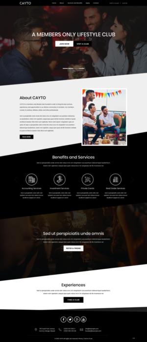 Web Design by pb for this project | Design: #19957791