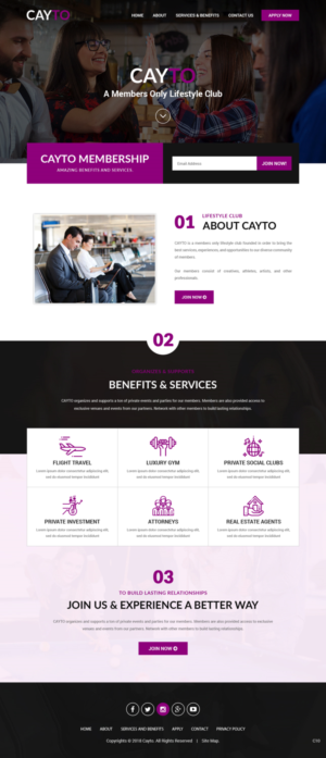 Web Design by pb for this project | Design: #19957794