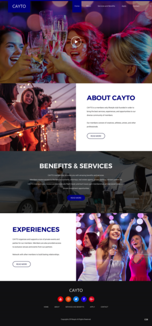 Web Design by pb for this project | Design: #19957806