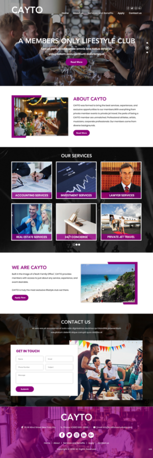 Web Design by pb for this project | Design: #19957810