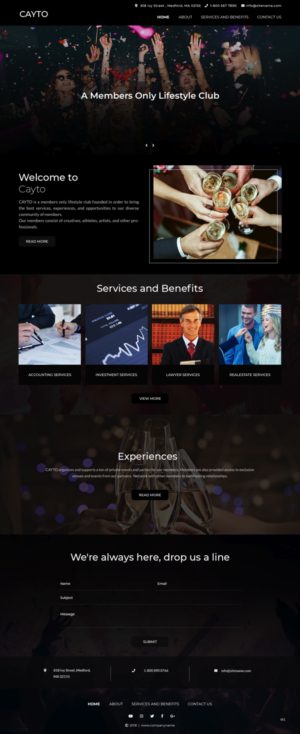 Web Design by pb for this project | Design: #19957812