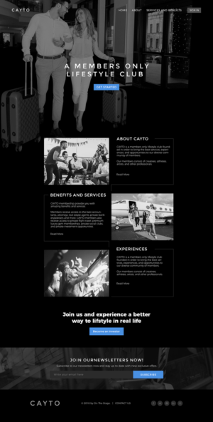 CAYTO Website Design  | Diseño Web por lemosys infotech