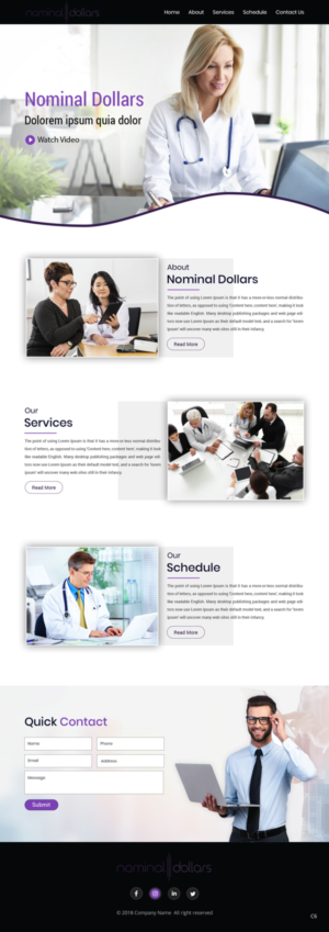 Web Design by pb for this project | Design: #19979155