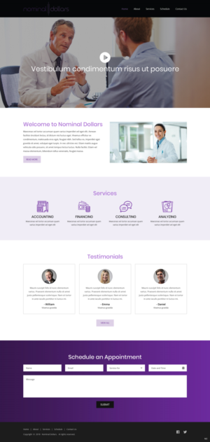 Web Design by pb for this project | Design: #19979157