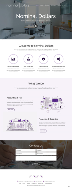 Web Design by pb for this project | Design: #19979158