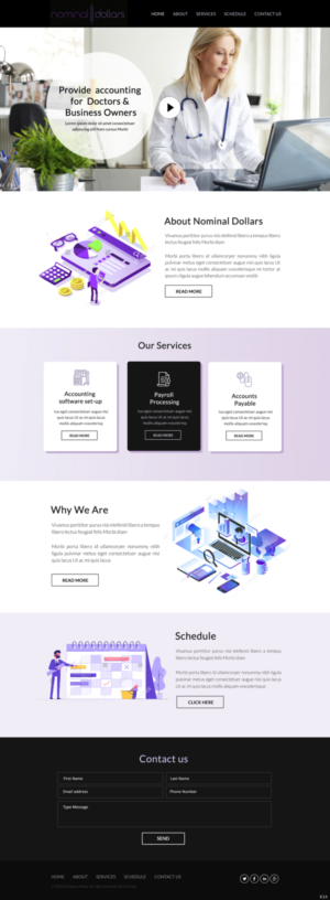 Web Design by pb for this project | Design: #19979161