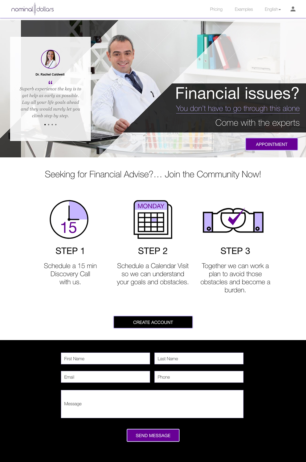 Web Design by rubio0383 for this project | Design #19978146