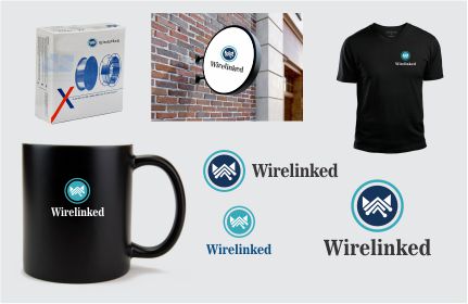 Logo Design by syeadiqbal for Wirelinked, LLC. | Design #19964437