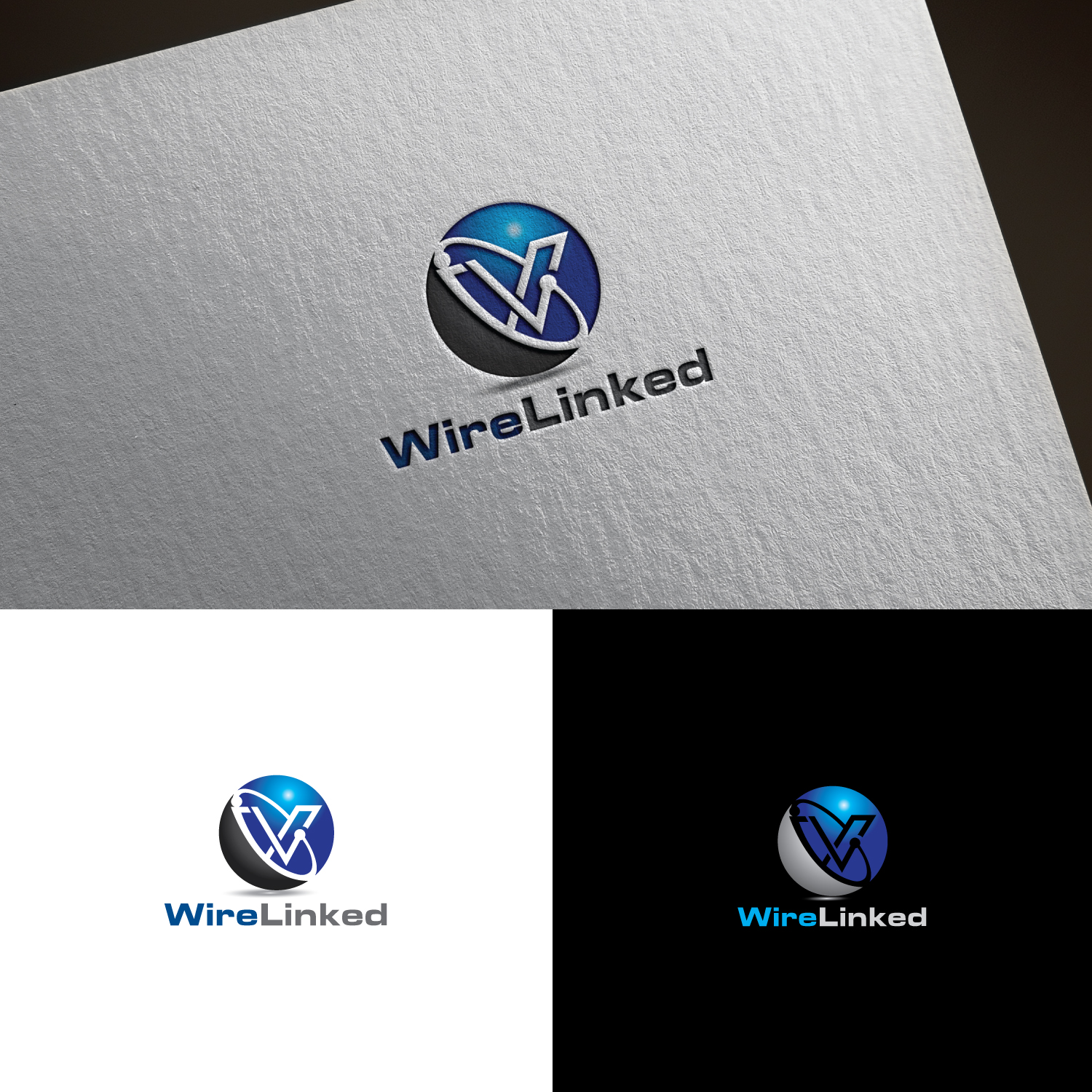 Logo Design by sankar999 for Wirelinked, LLC. | Design #19961384