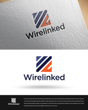 Logo Design by zingodesigns258 for Wirelinked, LLC. | Design: #19969397