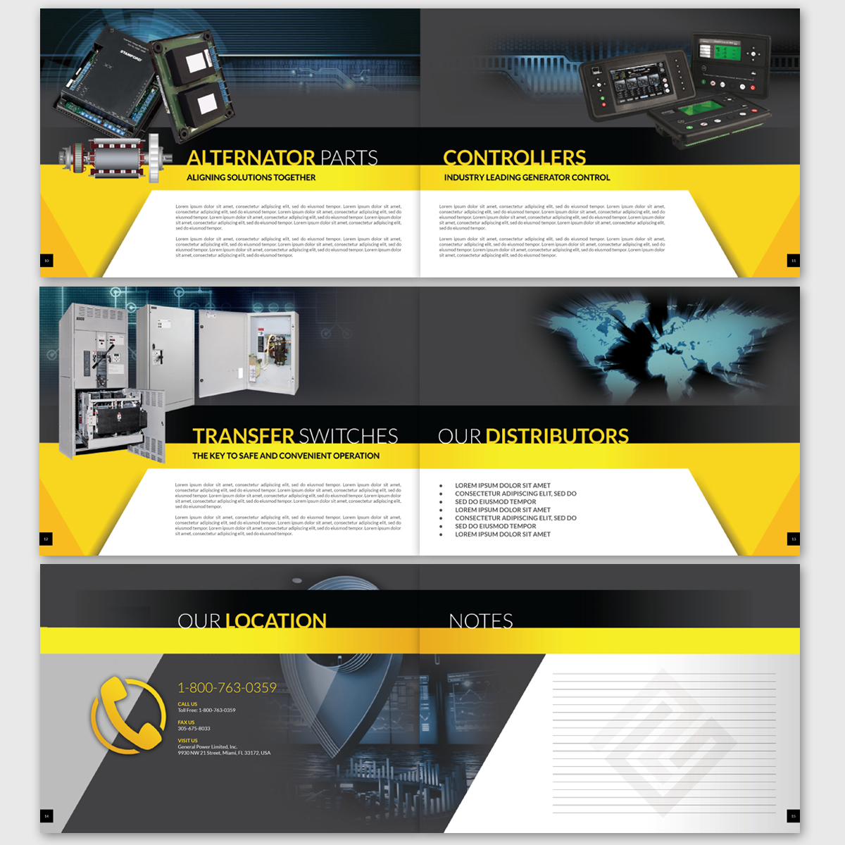 Design de Brochure par ELOISE LIND pour General Power Limited, Inc. | Design #19974223