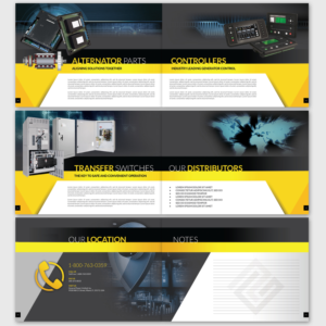 Brochure Design by ELOISE LIND for General Power Limited, Inc. | Design: #19974223