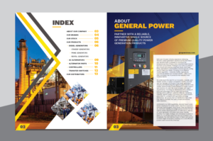 Brochure Design by Achiver for General Power Limited, Inc. | Design: #19976122