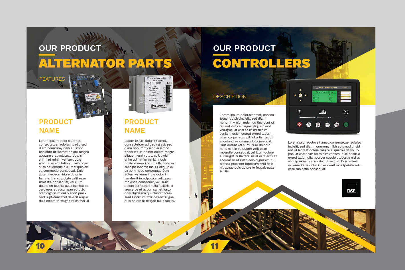 Brochure Design by Achiver for General Power Limited, Inc. | Design #19976128