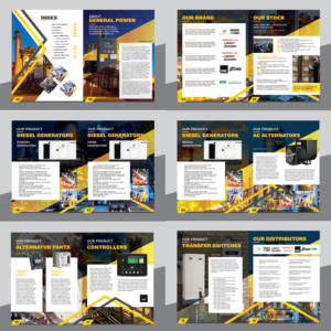 Brochure Design by Achiver for General Power Limited, Inc. | Design: #19976130
