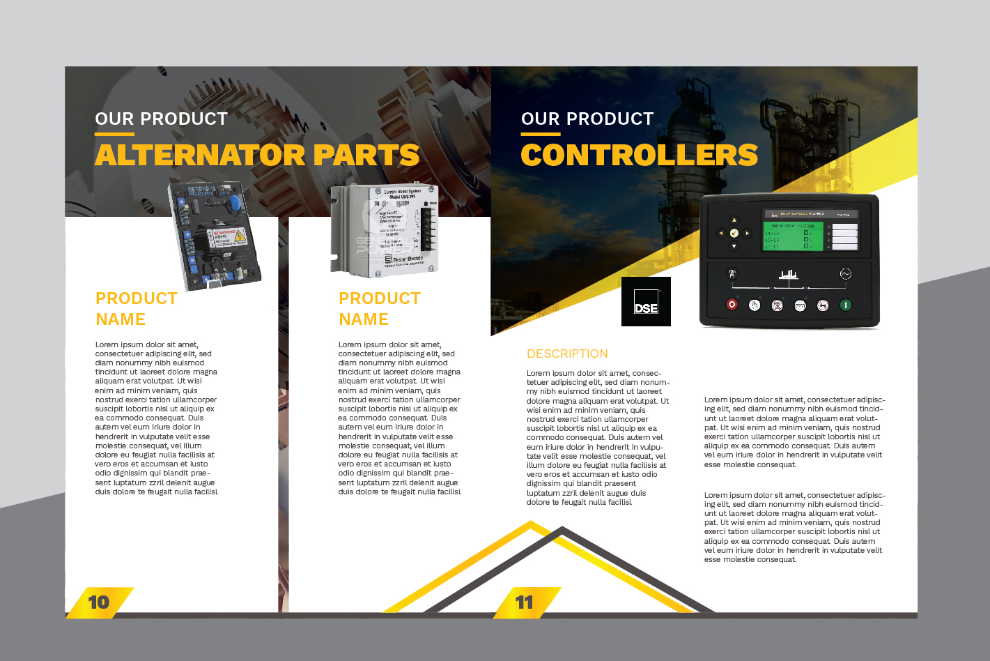 Brochure Design by Achiver for General Power Limited, Inc. | Design #19985076