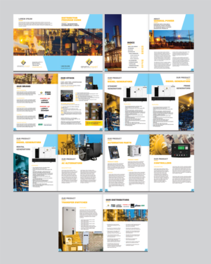 General Power Product Distribution Brochure | Broschüren-Design von Achiver