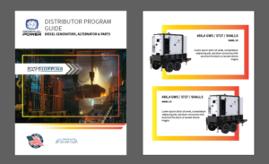 Brochure Design by Hiddenmine for General Power Limited, Inc. | Design: #19967741