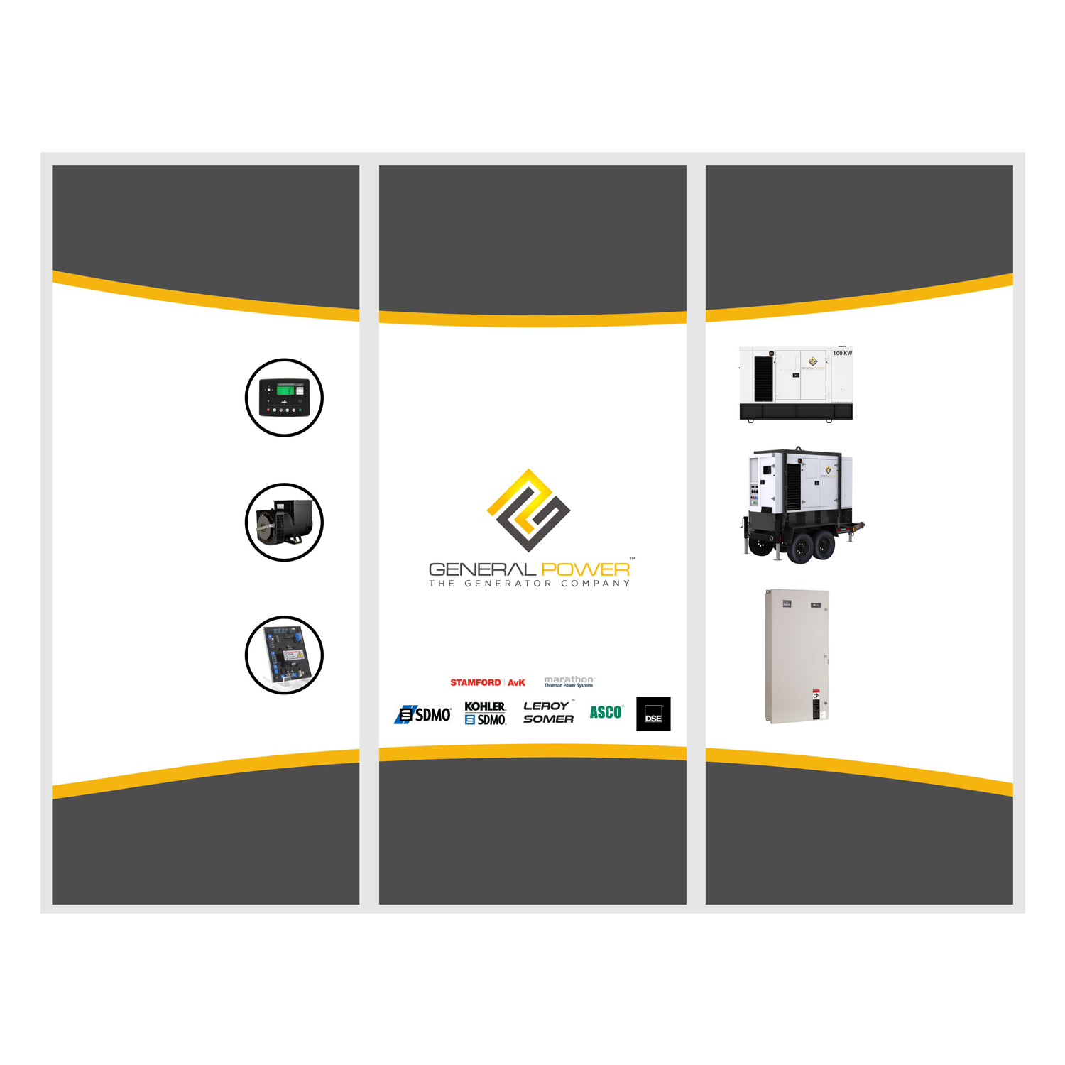 Brochure Design by ianisareaper07 for General Power Limited, Inc. | Design #19970570