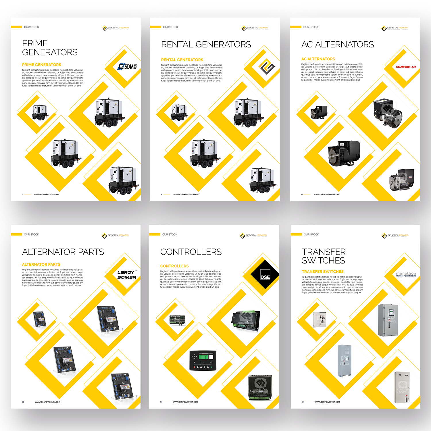 Brochure Design by Pixelon Studio for General Power Limited, Inc. | Design #20015382