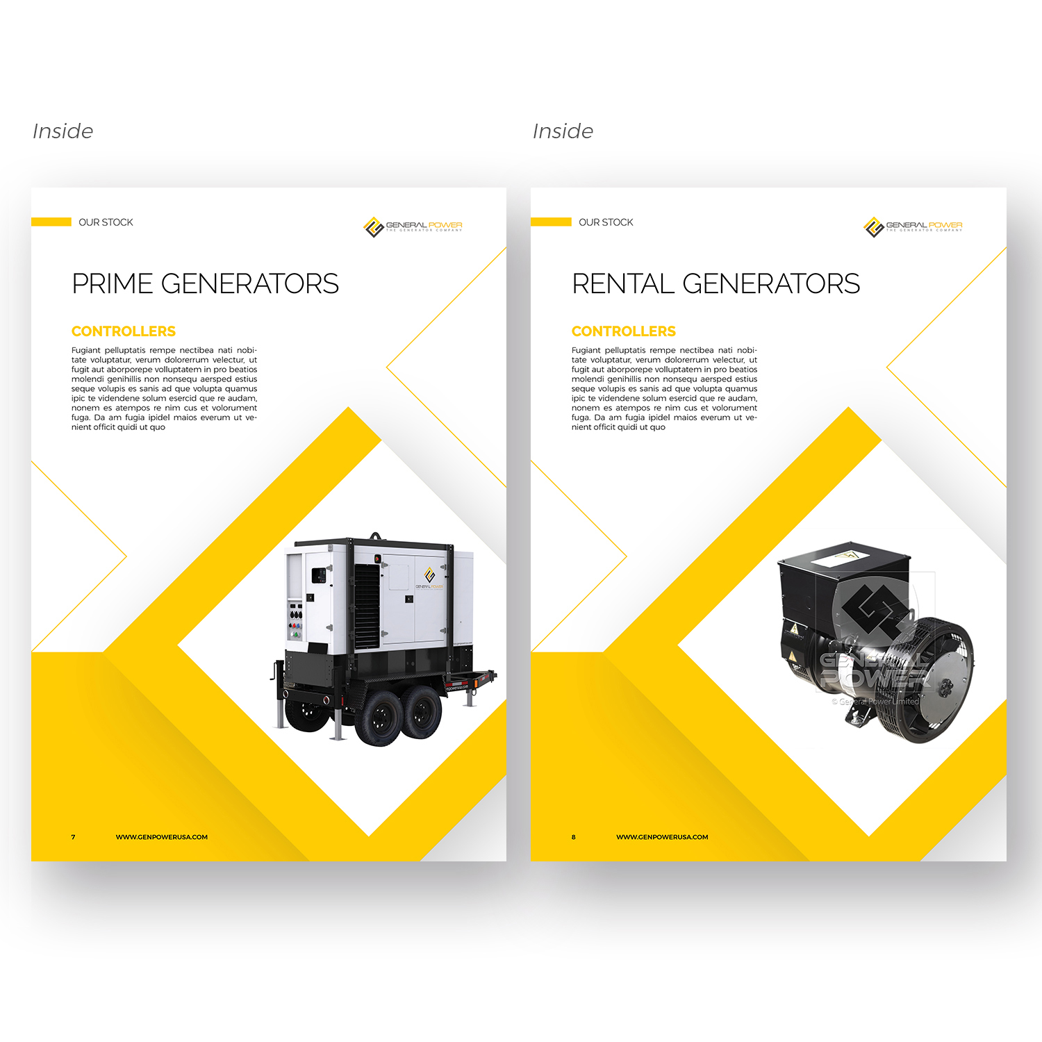 Brochure Design by Pixelon Studio for General Power Limited, Inc. | Design #20015873