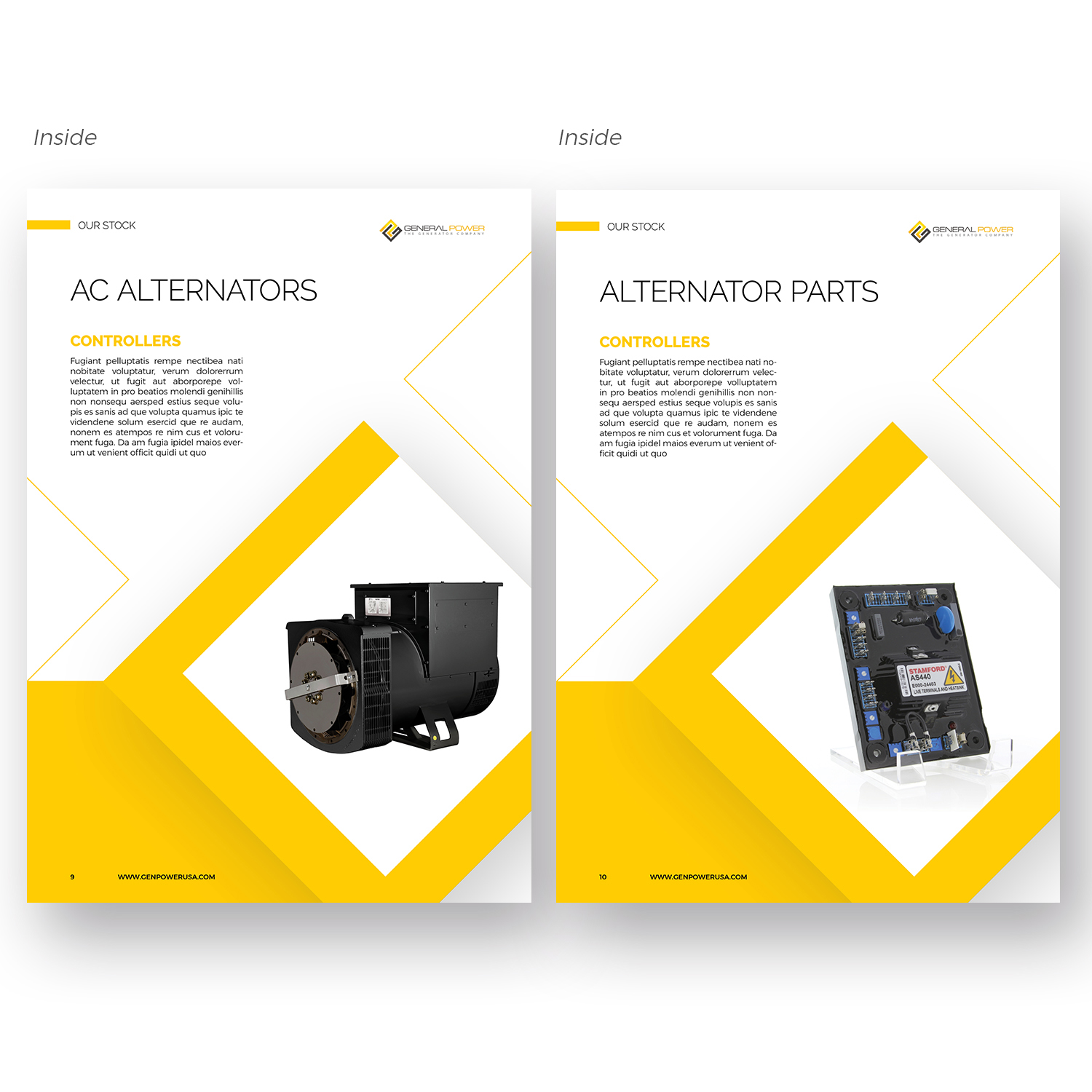 Brochure Design by Pixelon Studio for General Power Limited, Inc. | Design #20015875