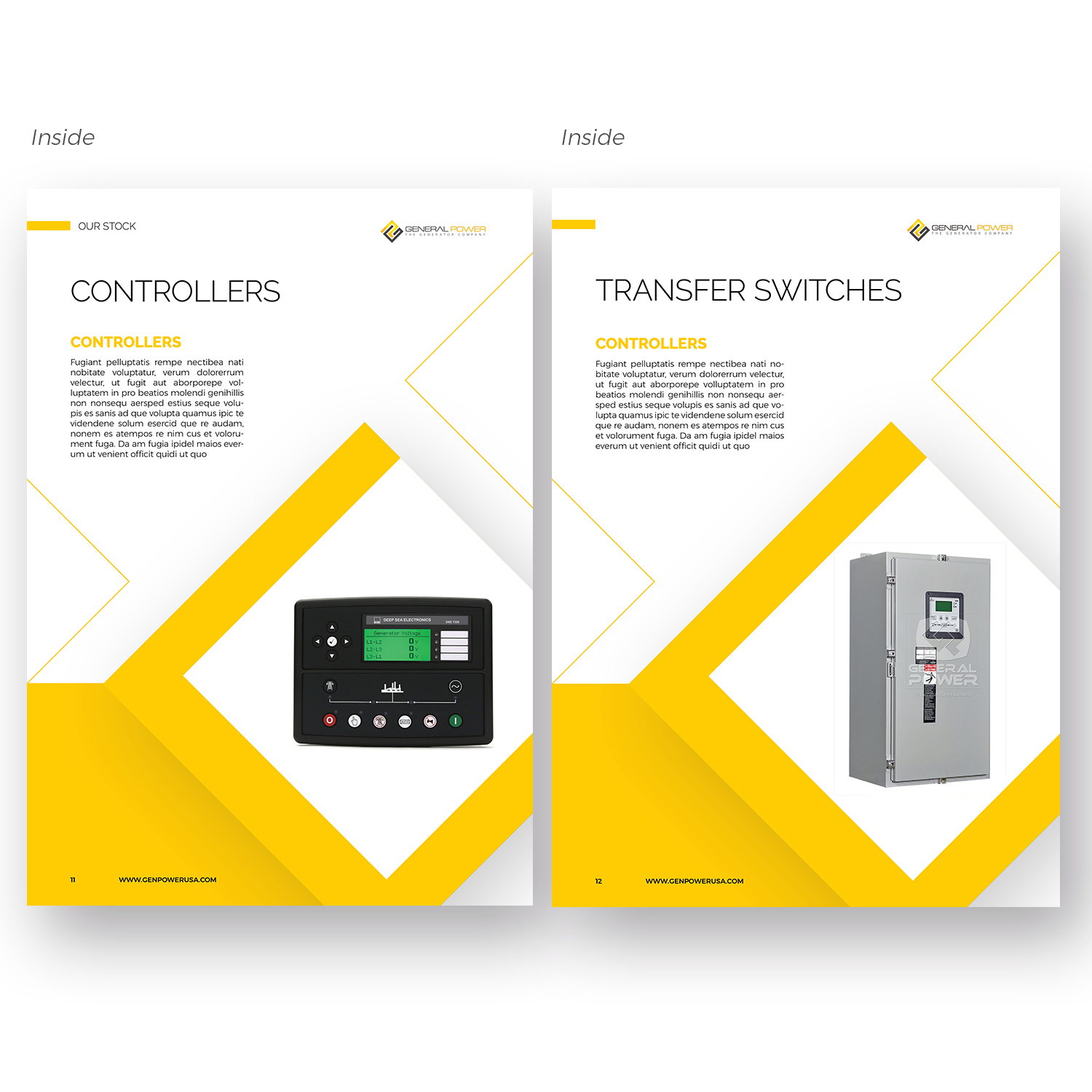 Brochure Design by Pixelon Studio for General Power Limited, Inc. | Design #20015876