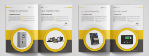 Brochure Design by Pixelon Studio for General Power Limited, Inc. | Design: #20074068