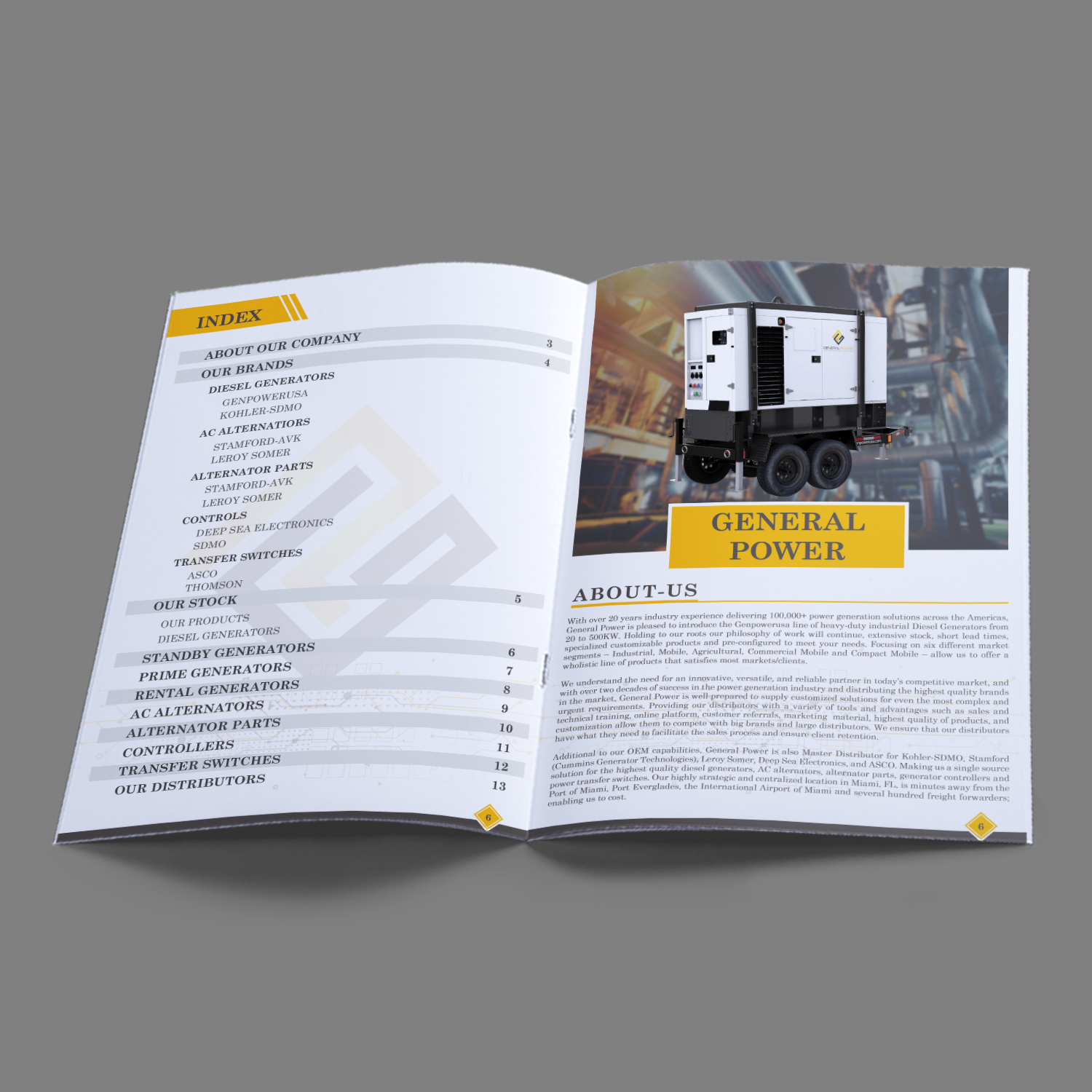 Brochure Design by Your_Design for General Power Limited, Inc. | Design #20024142