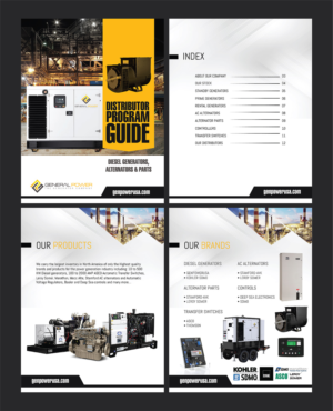 Brochure Design by Deziners Zone for General Power Limited, Inc. | Design: #19955945