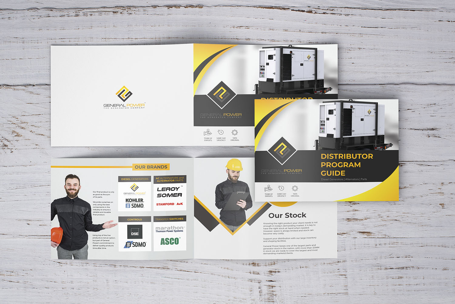 Brochure Design by Louie Fuentes | Manobo Graphic Design Services for General Power Limited, Inc. | Design #19977145